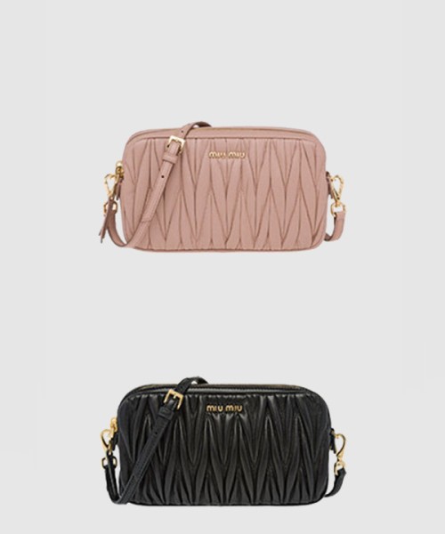 미우미우 마테라쎄 미니 크로스백 5BH539