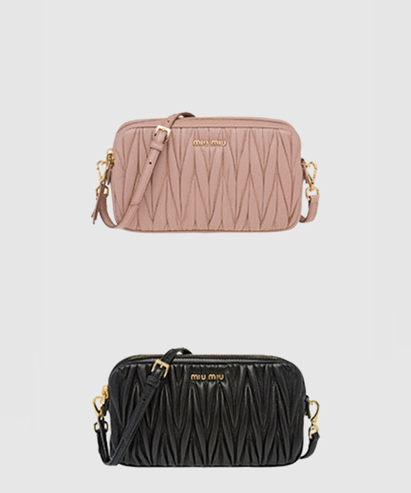 미우미우 마테라쎄 미니 크로스백 5BH539