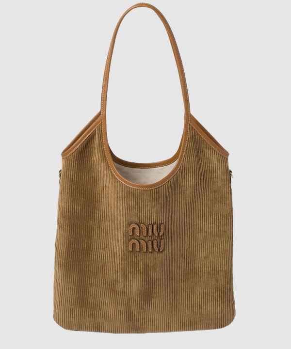 미우미우 코듀로이 토트백 5BG231