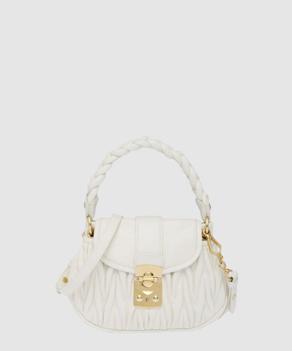 미우미우 코퍼 마테라쎄 토트백 5BH188