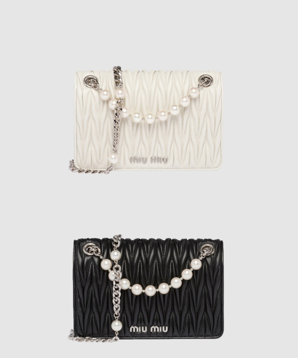 미우미우 마테라쎄 나파 크로스백 5BP065