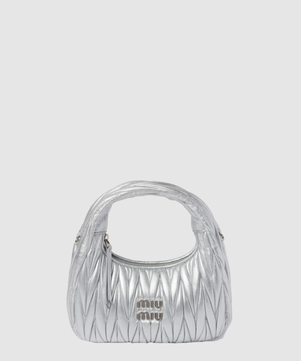 미우미우 완더 마테라쎄 나파 가죽 호보백 5BC125