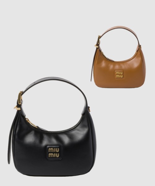 미우미우 가죽 호보백 5BC161