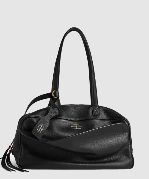 발렌시아가 캐리 미디엄 볼링백 826425