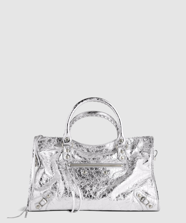 발렌시아가 르 시티 미디엄 메탈라이즈드백 797786