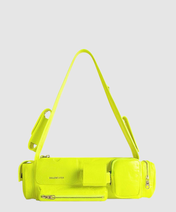 발렌시아가 슈퍼비지 XS 슬링백 762516