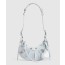 발렌시아가 XS 라인스톤 디테일 데님 숄더백 671309