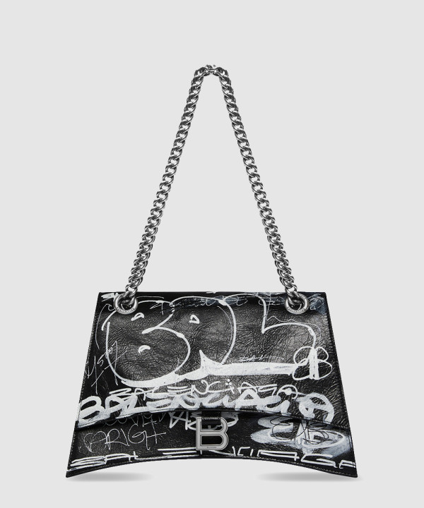 발렌시아가 크러쉬 미듐 체인백 716393