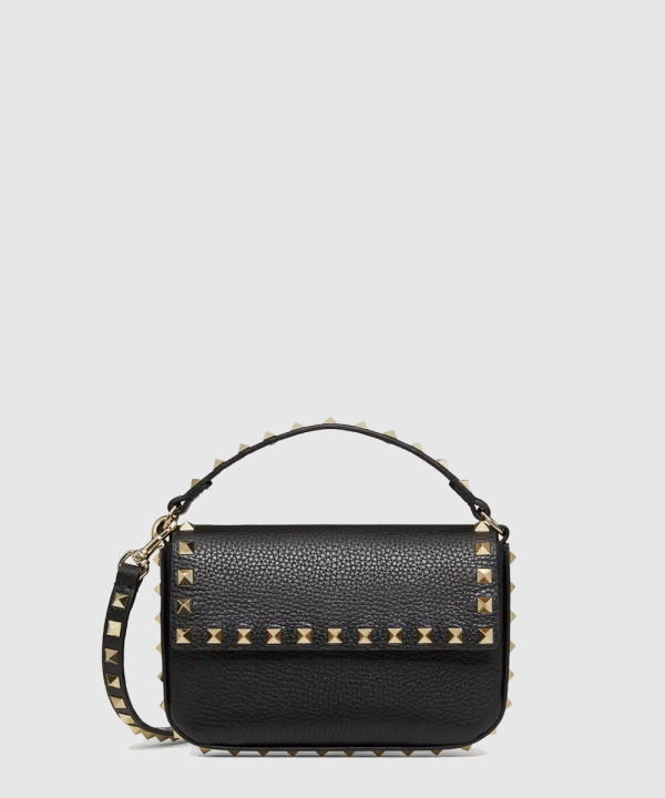 발렌티노 ROCKSTUD 그레이니 카프스킨 파우치