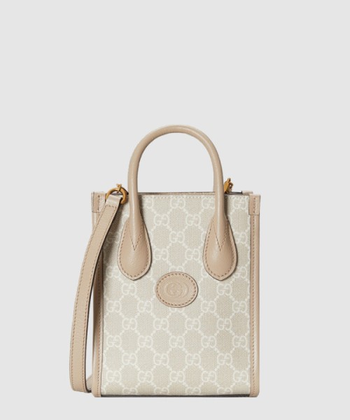 구찌 인터로킹 G 미니 토트백 671623