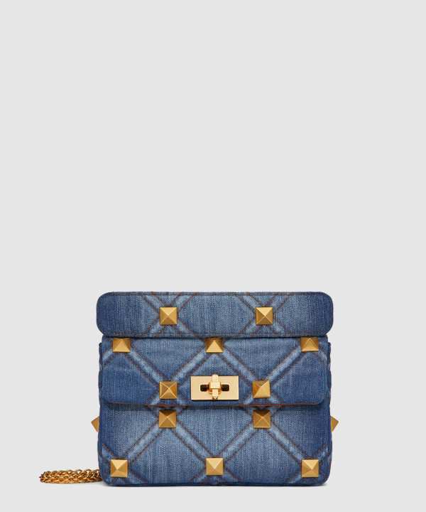 발렌티노 로만스터드 숄더백 미듐