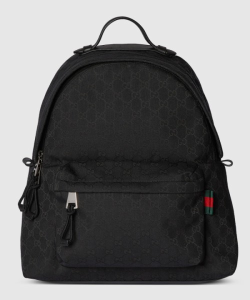 구찌 웹 디테일의 미디엄 GG 백팩 824624