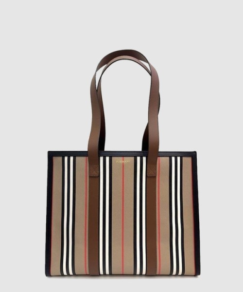 버버리 스트라이프 토트백 80730561