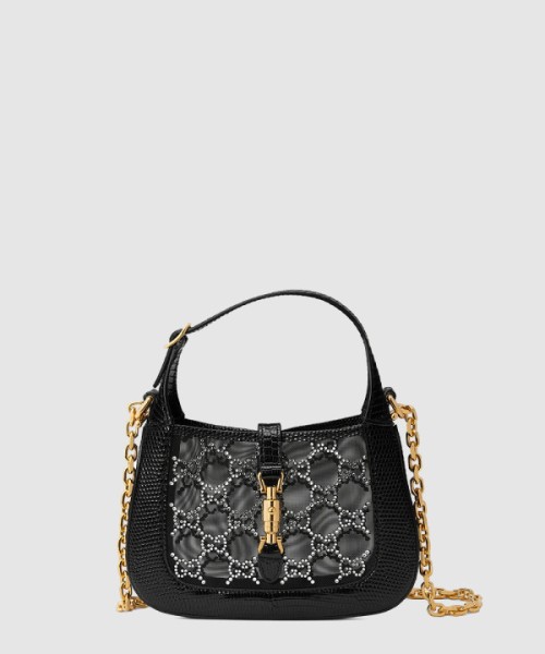 구찌 1961 재키 크리스털백 미니 677027