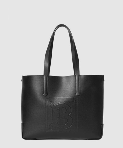 버버리 모티프 레더 토트 80196121