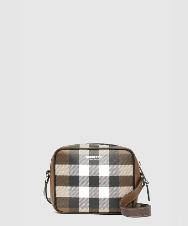 버버리 체크 프린트 크로스백 80353251