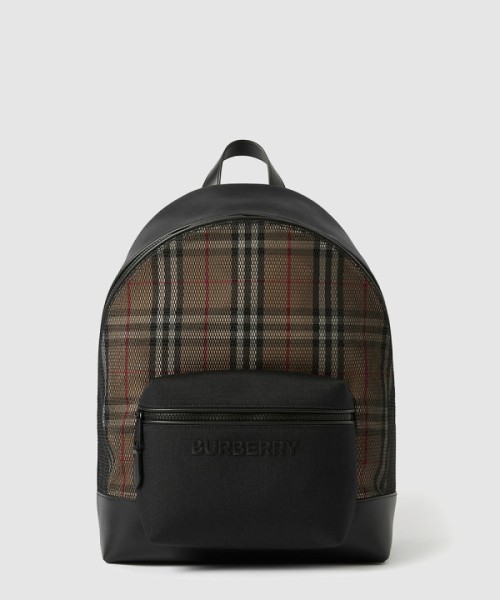 버버리 체크 백팩 80660971