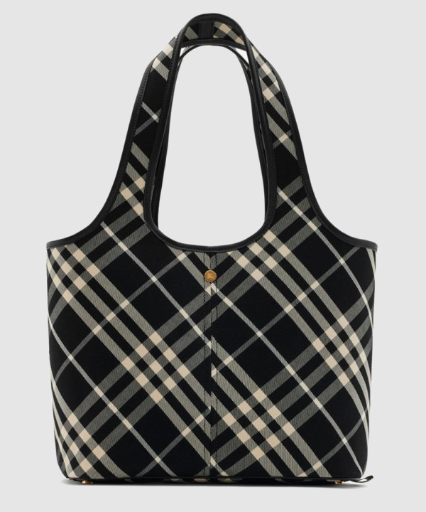 버버리 스몰 체크 토트백 80946861