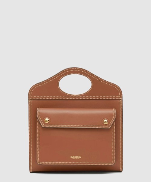 버버리 톱스티치 포켓백 미니 80147761