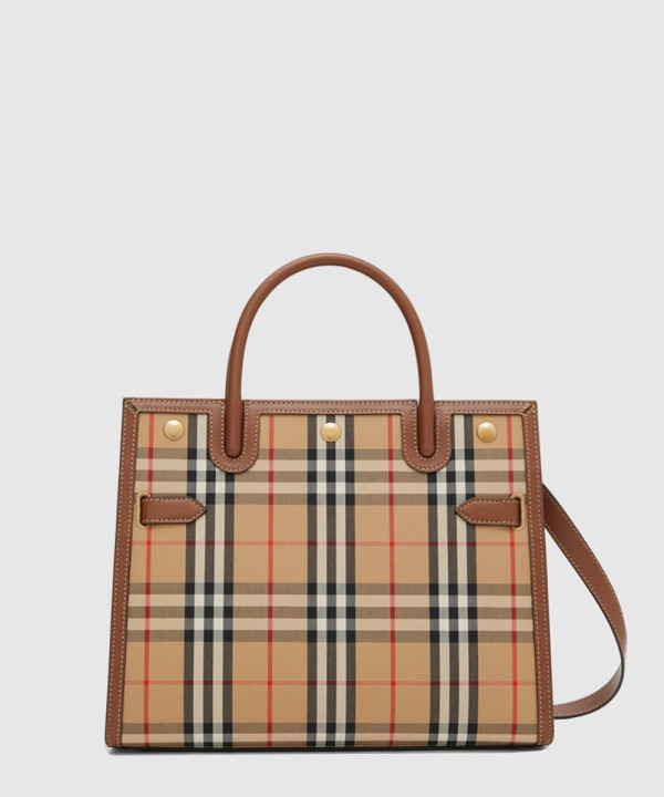 버버리 빈티지 체크 타이틀백 80252741