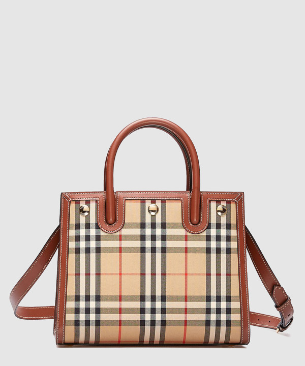 버버리 체크 타이틀백 80252671