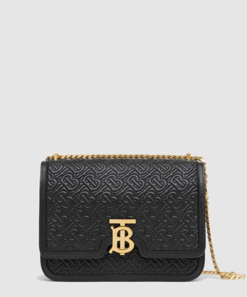 버버리 미듐 퀼티드 모노그램 TB 백 80149211