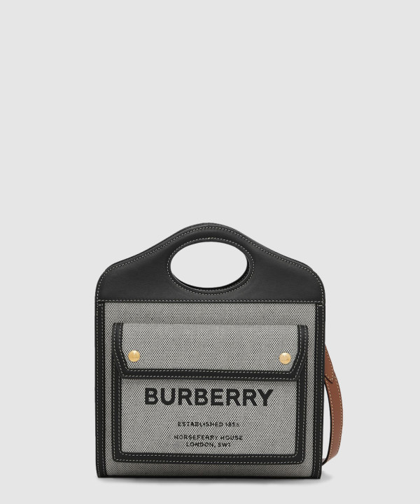 버버리 미니 트라이톤 포켓백 80393631