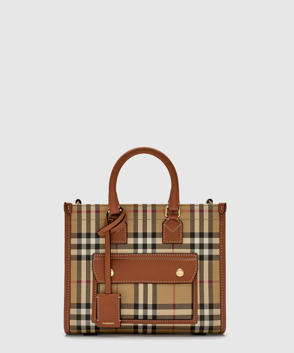 버버리 미니 프레야 토트 80696611