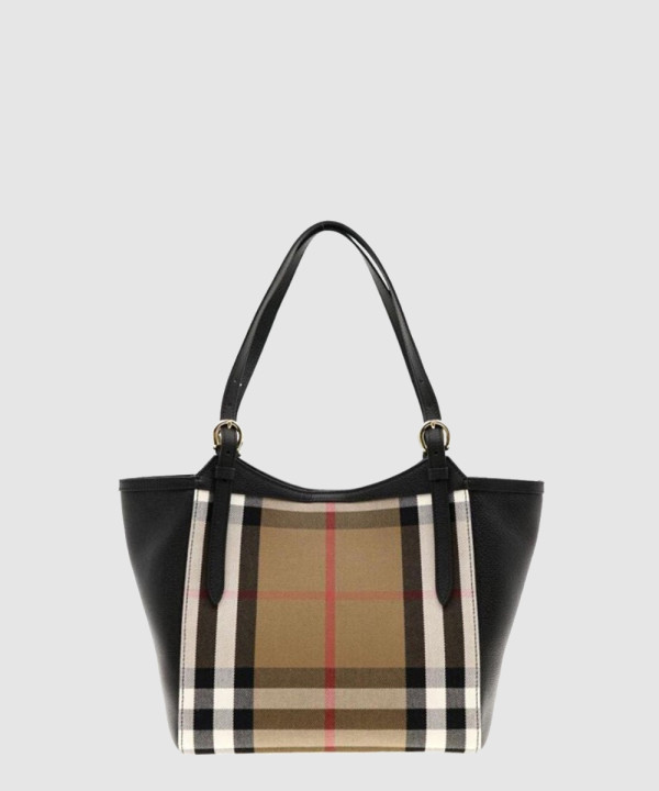버버리 CANTERBY 체크 스몰 토트백 80737851