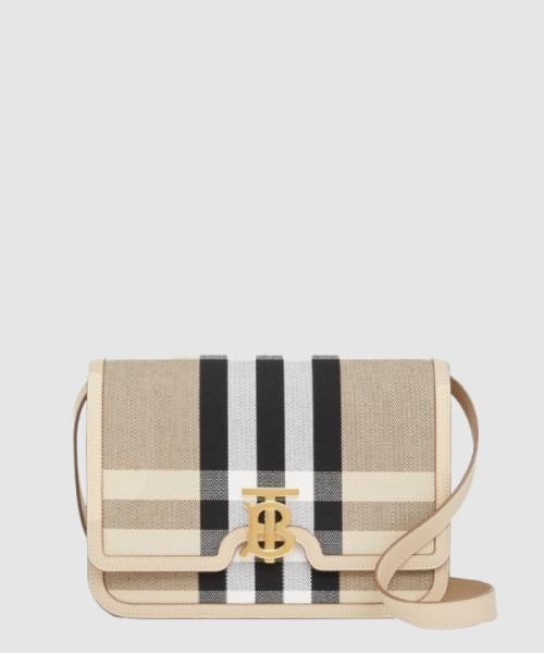 버버리 레더 TB 숄더백