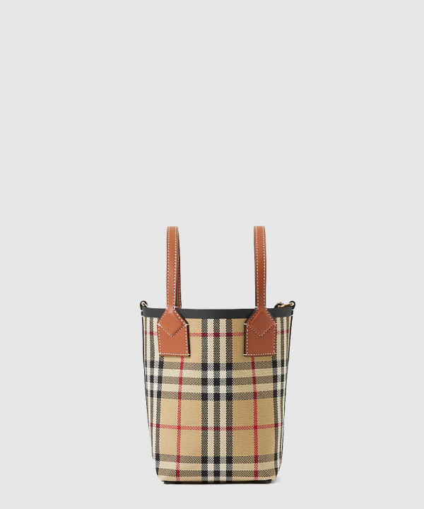 버버리 미니 런던 토트백 80704611