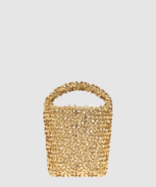 보테가베네타 레더 스몰 버킷백 762587