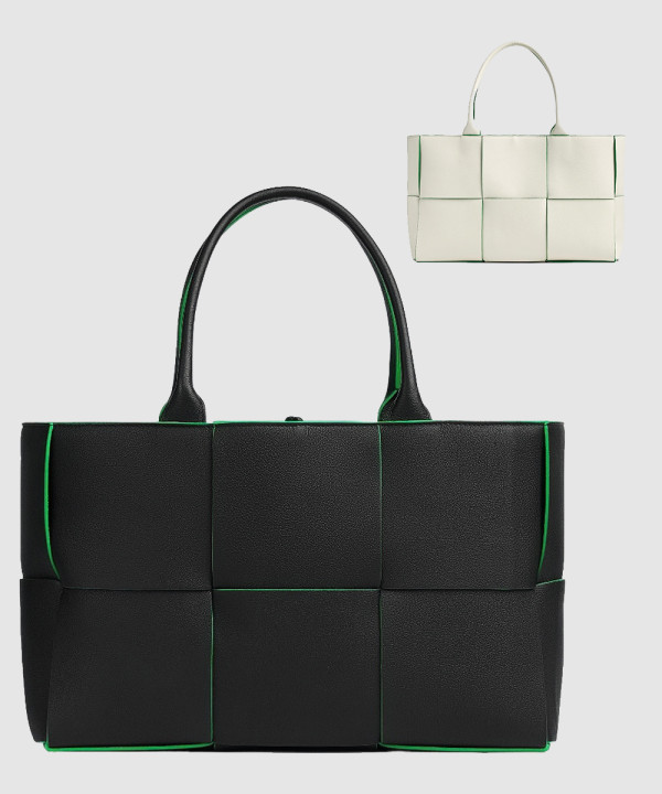 보테가베네타 미디엄 아르코 토트 609175