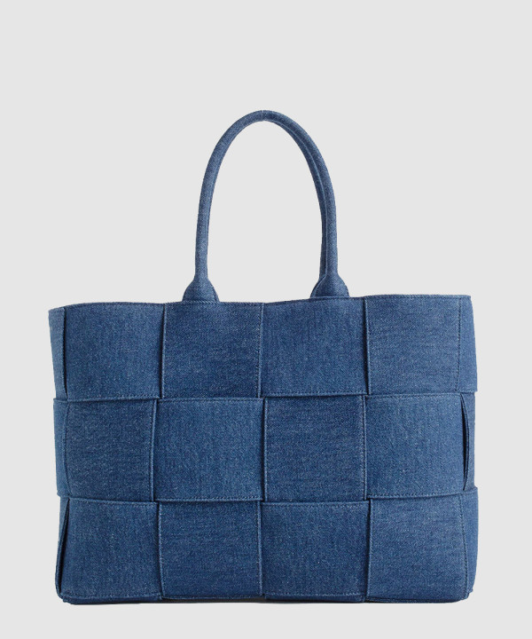 보테가베네타 데님 아르코 토트백 744022