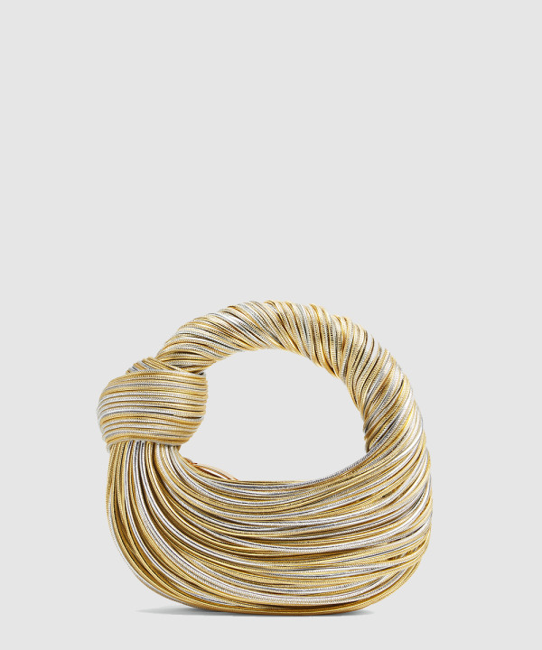 보테가베네타 메탈릭 미니 토트백 755540