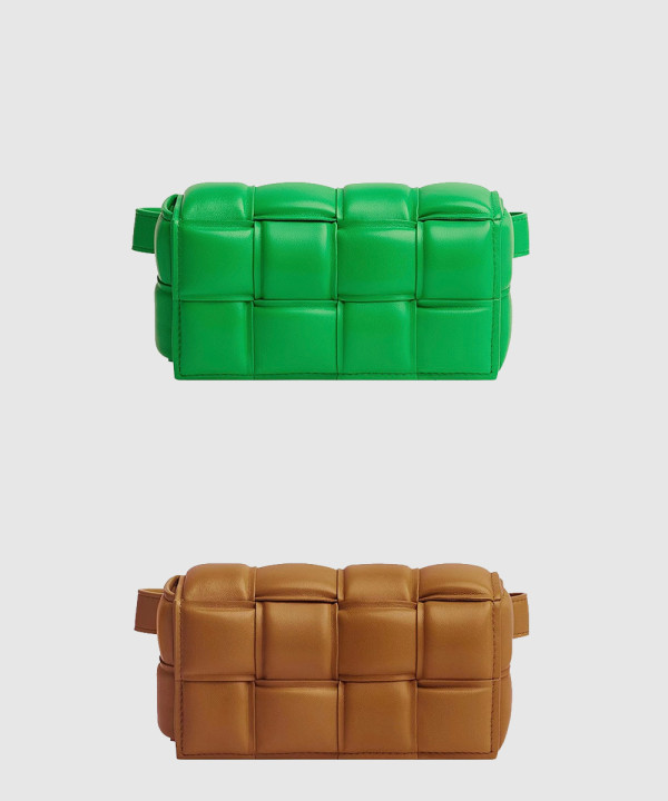 보테가베네타 패딩 카세트백 710075