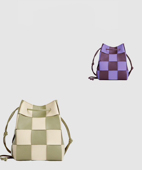 보테가베네타 스몰 카세트 크로스바디 버킷백 680218