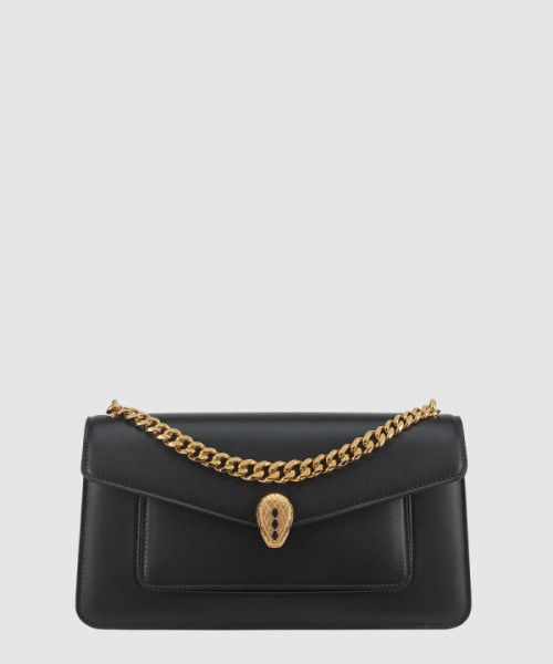 불가리 세르펜티 이스트 웨스트 맥시 체인 숄더백 292032