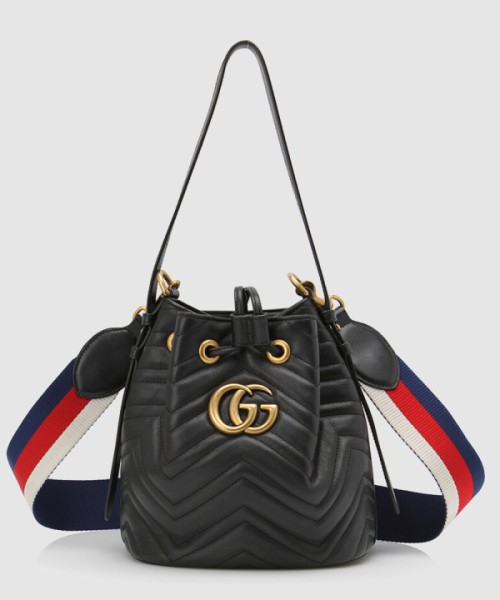 구찌 GG 마몽 마틀라세 버킷백 476674