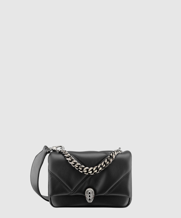 불가리 세르펜티 카보숑 미니 크로스 백 291084