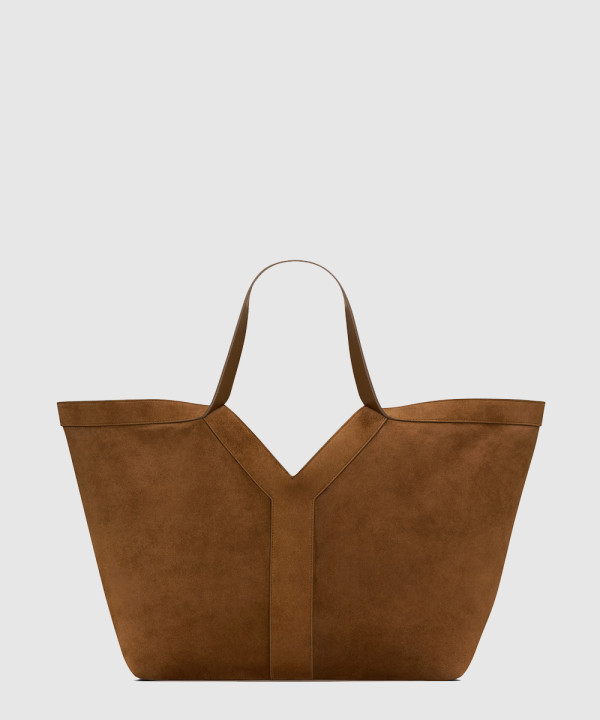 생로랑 스웨이드 소재의 y 토트 817602