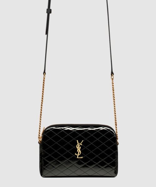 생로랑 페이턴트 가죽 GABY 카메라백 733667