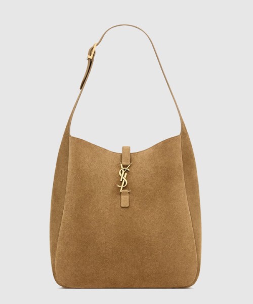 생로랑 스웨이드 소재의 LE 5 A 7 소프트 라지백 753837