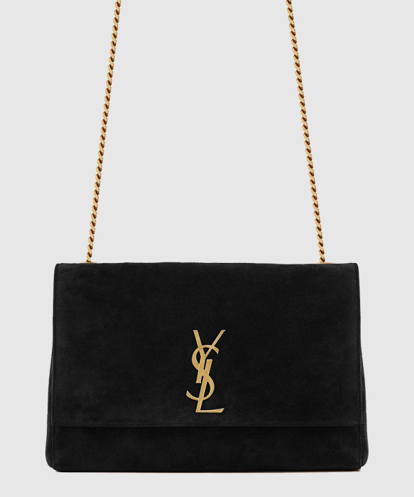 생로랑 스웨이드 소재 KATE 미디엄 리버서블백 553804