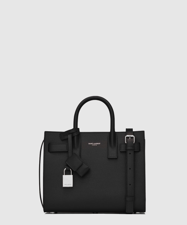 생로랑 그레인 가죽 소재 나노 데일리백 392035