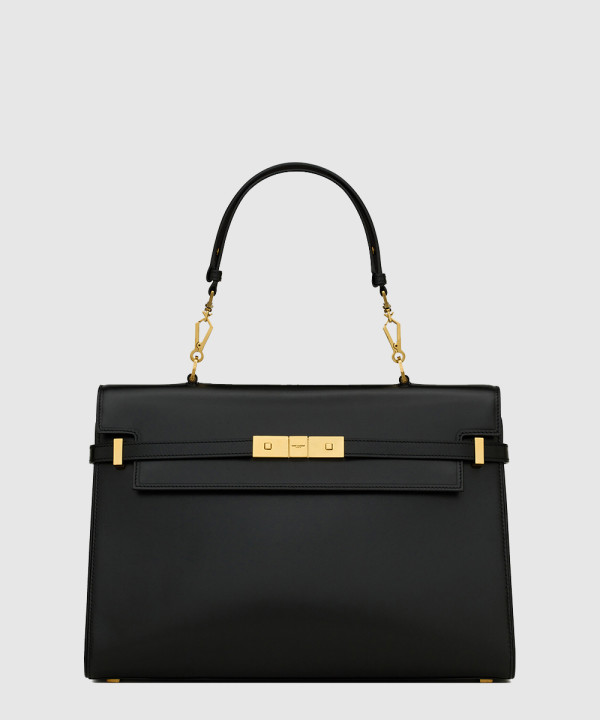 생로랑 MANHATTAN 탑 핸들백 인 박스 747248