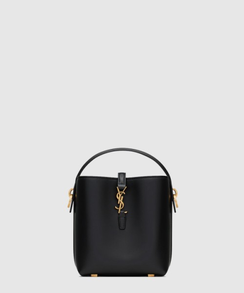 생로랑 유광 가죽 소재의 LE 37 미니백 765870