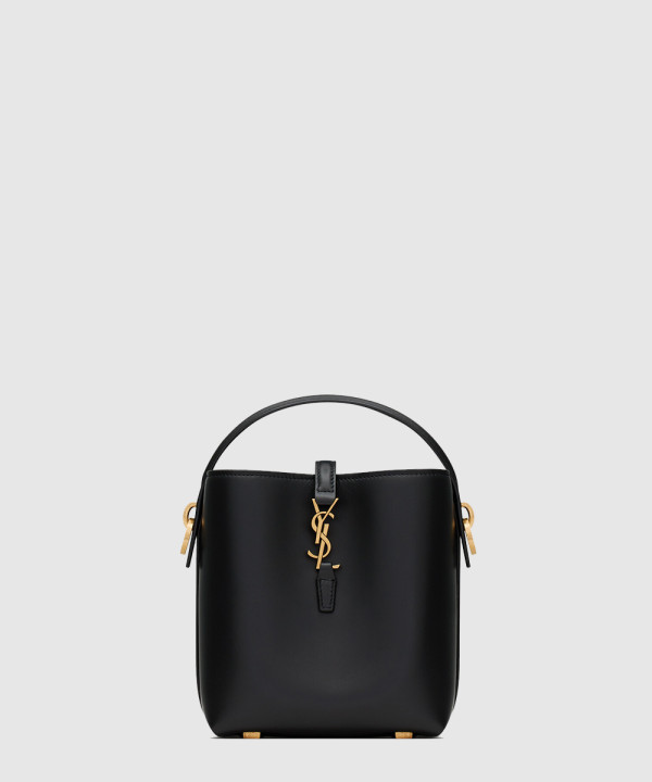 생로랑 유광 가죽 소재의 LE 37 미니백 765870