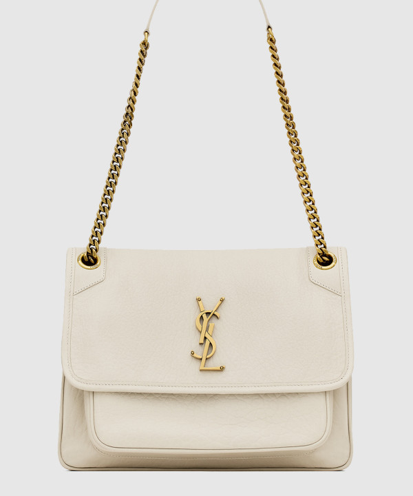 생로랑 그레인 램스킨 소재의 NIKI 미디엄백 633178