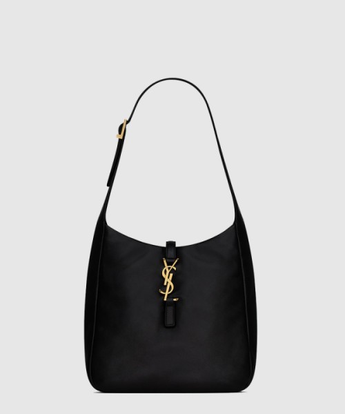 생로랑 패딩 처리된 램스킨 소재의 유연한 LE 5 A 7 스몰백 763480